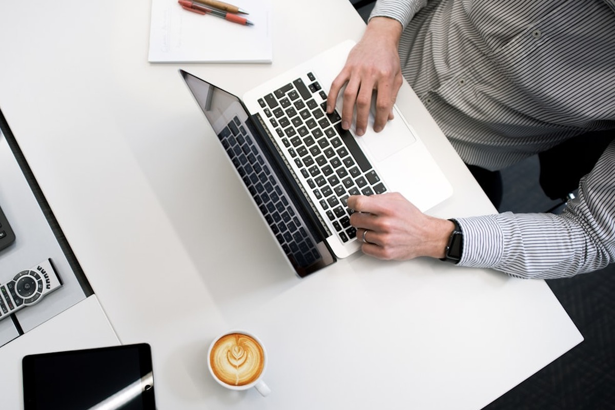 Owner-managed business workspace with planning notes and financial review materials